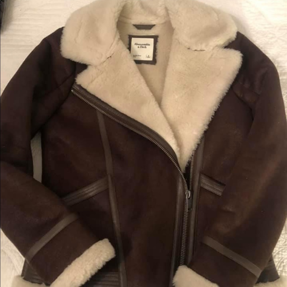 Abercrombie Aviator Sherpa Coat